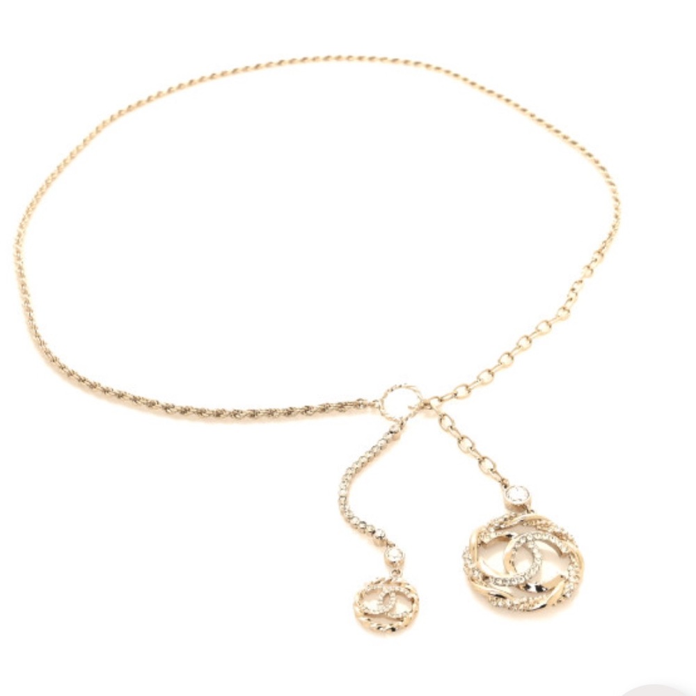 CHANEL Gold Chain Belt